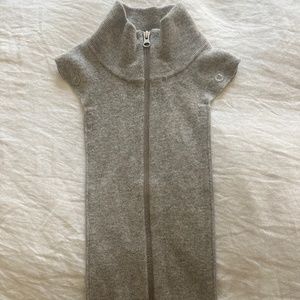 Veronica Beard Cashmere Uptown Dickey w/ Cuffs